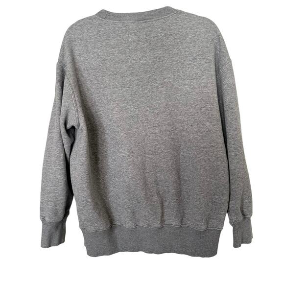 Nike Sweatshirt Womens XS Gray Phoenix Crewneck Fleece Oversized Center Swoosh - Picture 6 of 6